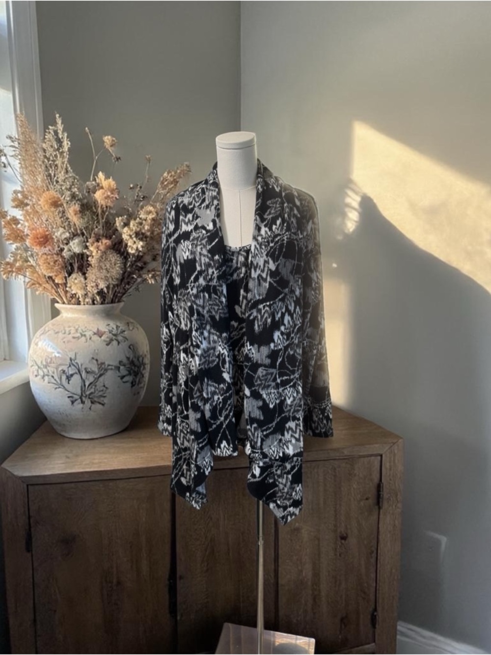 Liz Lange 2‎ PC Shell & Cardigan Set SZ XL